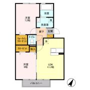 ラピタの間取り画像