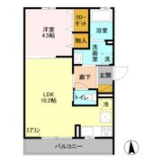 ロータス宇都宮の間取り画像