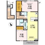 TORISIASメソンの間取り画像