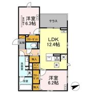 アルカディア東船橋の間取り画像