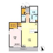 ドルチェ・アンナ Bの間取り画像