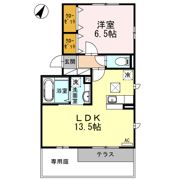 ブライトガーデン新磯野の間取り画像