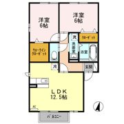 ロイヤルリーク松崎 Aの間取り画像