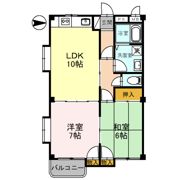 サミュゼアパルトゥモンの間取り画像