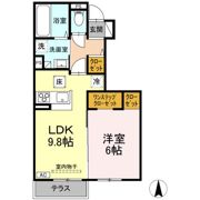 カーサ サリーチェ ハーモニーの間取り画像