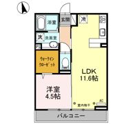プランドール 並柳の間取り画像