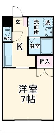マンション森島の間取り画像