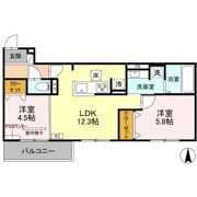 Bell soarの間取り画像