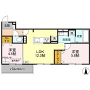 Bell soarの間取り画像