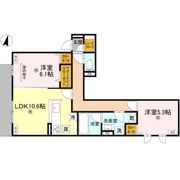 (仮称)D-ROOM枚方市上之町PJの間取り画像