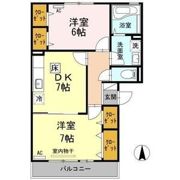 リビングタウン中野美保南 B棟の間取り画像