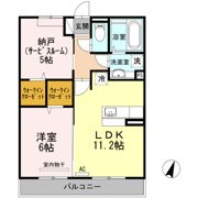 ラクト鶴江の間取り画像