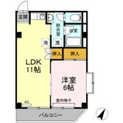 グレンジハイツの間取り画像