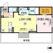 D-ROOM本城東 A棟の間取り画像