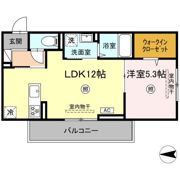 D-ROOM本城東 A棟の間取り画像