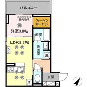 D-ROOM松香台の間取り画像