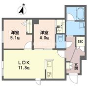 フルールの間取り画像