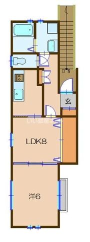 プランタン ケイの間取り画像