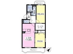 サンモール国吉田の間取り画像