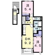 プリートカーサの間取り画像