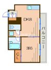 サウスコート中野の間取り画像