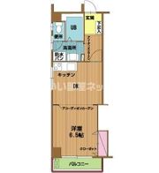 奥堂グリーンハイツの間取り画像