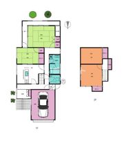 射水市新片町貸家の間取り画像