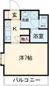 プレジール香里園の間取り画像