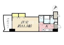 ロイヤル博多駅前の間取り画像