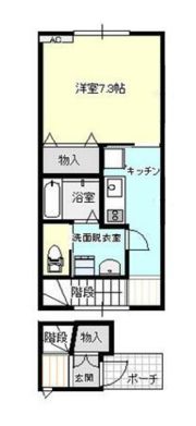 アバンティ城北の間取り画像