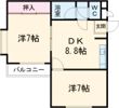 ウエストワンⅢの間取り画像
