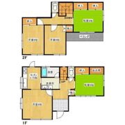 拾六間貸家の間取り画像