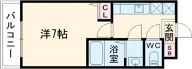 AILE岡場Ⅲの間取り画像