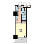 ハビテ靭センターコートの間取り画像