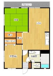 コーポ清風台の間取り画像