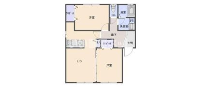 フローラハイムの間取り画像