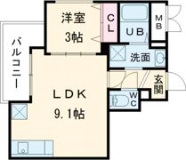 ティーテラスの間取り画像