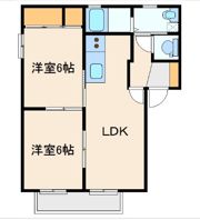 パルテールAの間取り画像