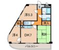 ブルーメール松江の間取り画像