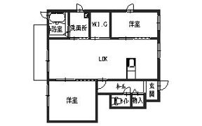 ブランシェSの間取り画像