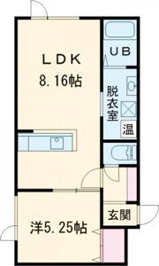 Pinky＆Whityの間取り画像