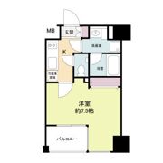 レジディア江戸堀の間取り画像