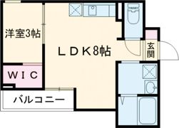 S-MOVE三国の間取り画像