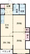 コーポ菊川の間取り画像