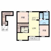 シャーメゾン縁の間取り画像