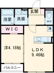 クルム綾羅木の間取り画像