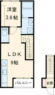 エアリア多良見中里の間取り画像