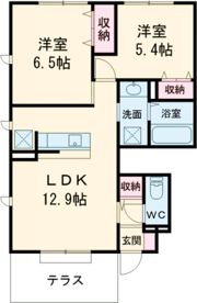 コートピア大蔵の間取り画像