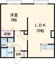 ソレイユSⅡの間取り画像