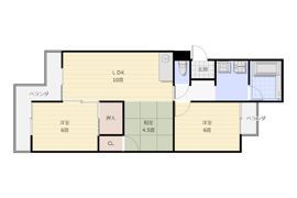 グランドール桂の間取り画像